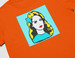 Koszulka z naszywką LANA DEL REY pop art