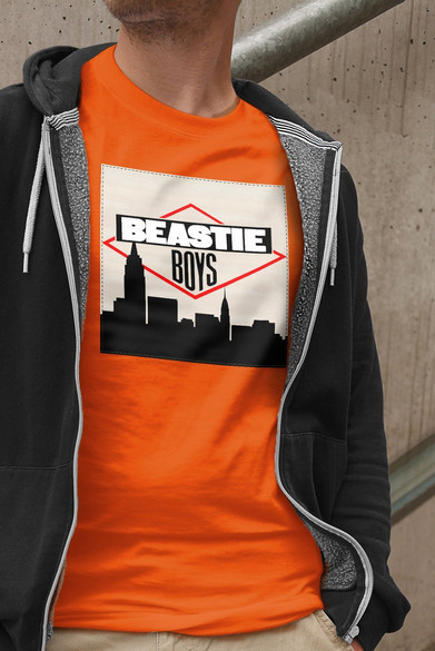 Koszulka z naszywką Beastie Boys 01