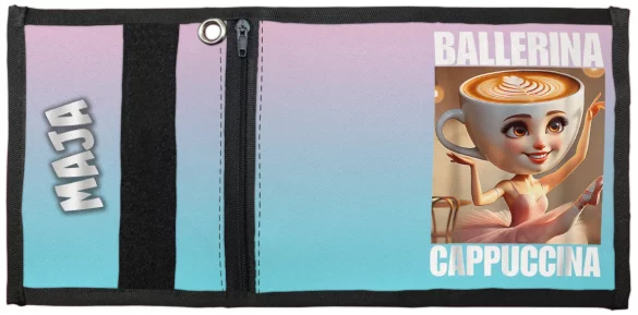Portfel Italian Brainrot Ballerina Cappucina włoski brainrot