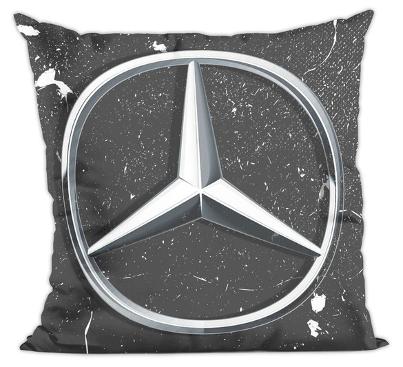Poduszka Mercedes logo