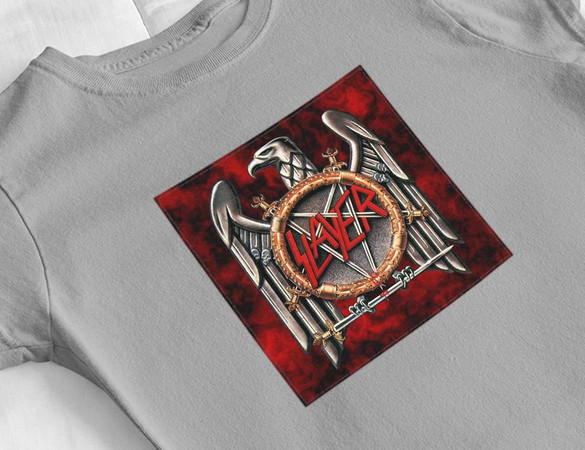 Bluzka damska z naszywką Slayer