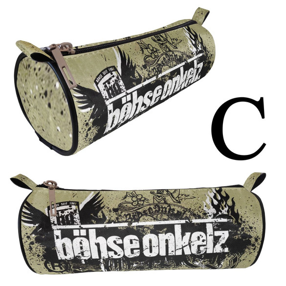 BOHSE ONKELZ Piórnik szkolny tuba WZORY