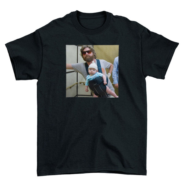 Koszulka z naszywką Kac Vegas Alan&Baby