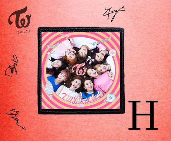 Naszywki TWICE K-POP #BARDZO DUŻO WZORÓW#