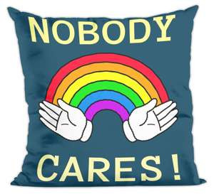Poduszka Nobody cares