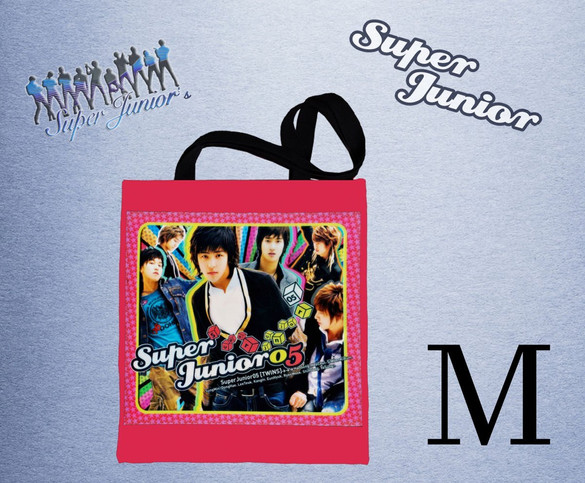 Torba na ramię SUPER JUNIOR #K-POP FULLPRINT WZORY