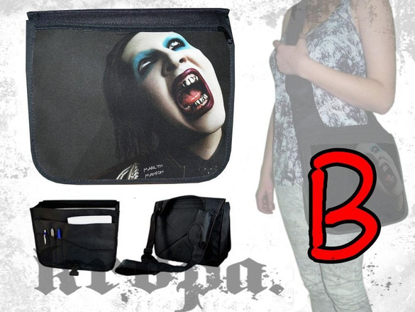 Torba szkolna na ramię MARILYN MANSON