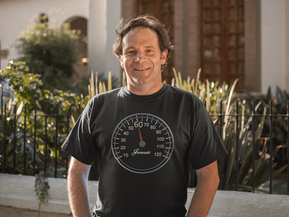 Koszulka urodzinowa Prędkościomierz + Twoje imię!