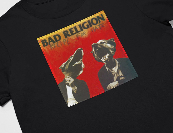 Koszulka z naszywką Bad Religion 02