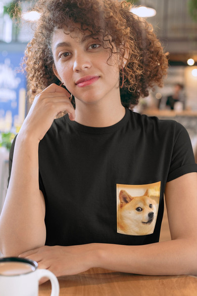 Koszulka z kieszonką PIES PIESEŁ