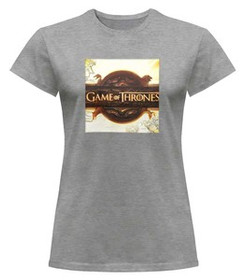 Bluzka damska z naszywką Game of Thrones logo