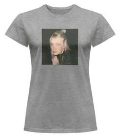 Bluzka damska z naszywką Billie Eilish 08