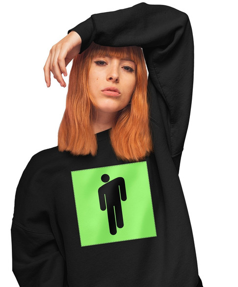 Bluza z naszywką Billie Eilish 03
