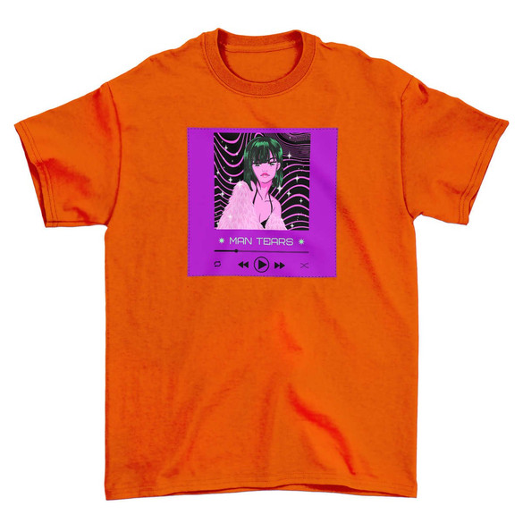 Koszulka z naszywką  Man tears