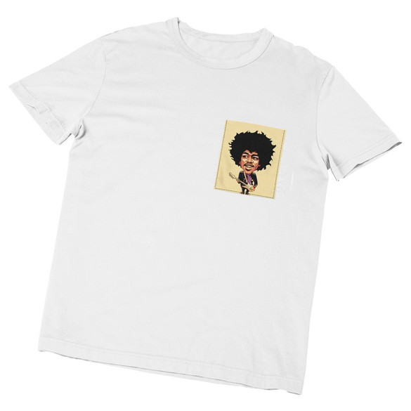 Koszulka z kieszonką JIMI HENDRIX