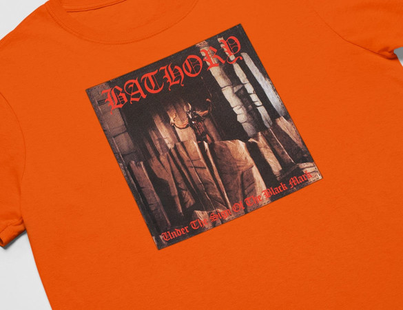 Koszulka z naszywką BATHORY 02