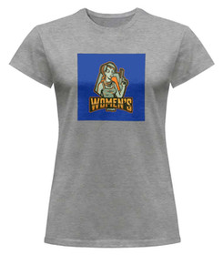 Bluzka damska z naszywką WOMEN