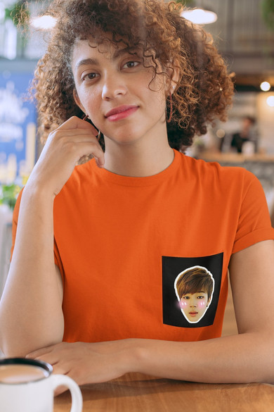 Koszulka z kieszonką BTS JUNGKOOK