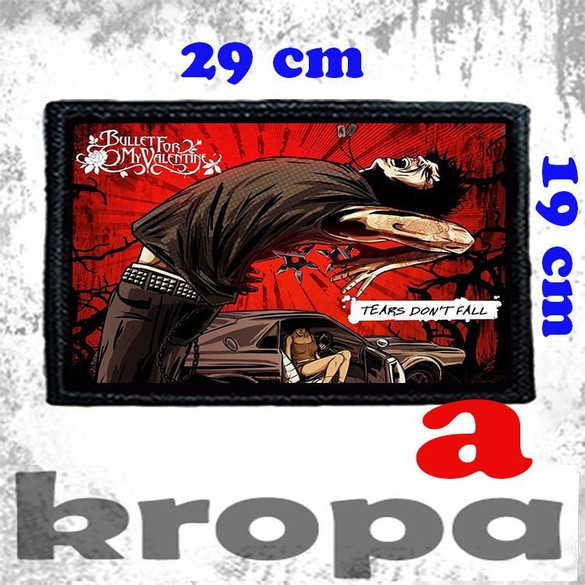 Naszywka duża na ubranie BULLET FOR MY VALENTINE