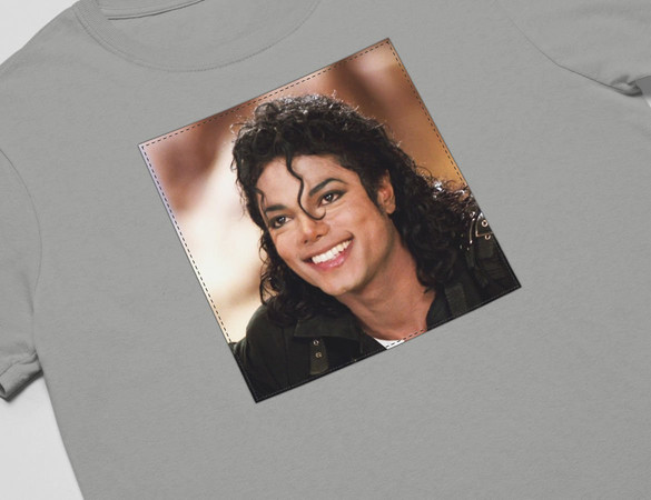 Koszulka z naszywką Michael Jackson 02