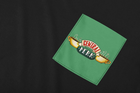 Koszulka z kieszonką CENTRAL PERK 01