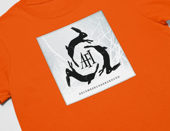 Koszulka z naszywką AFI  December...