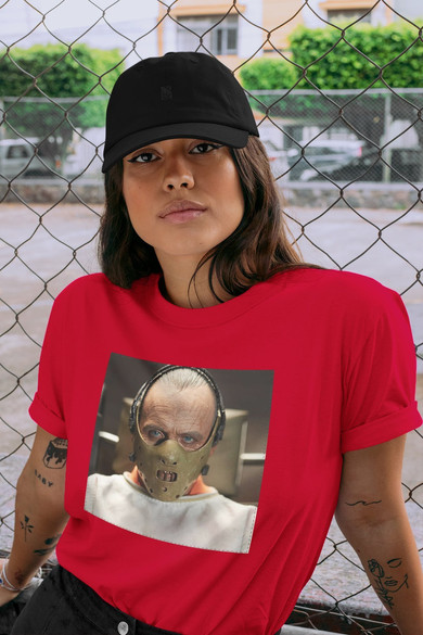 Koszulka z naszywką Hannibal Lecter