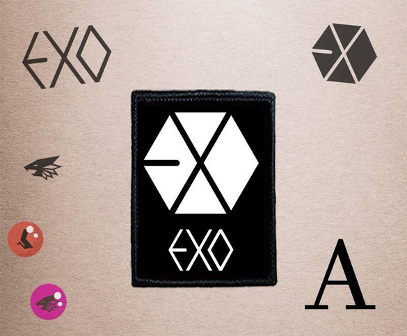 Naszywki EXO K-POP  #BARDZO DUŻO WZORÓW#