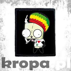 Naszywka I LOVE WEED