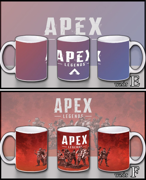 APEX LEGENDS Zestaw poduszka kubek WZORY+GRATIS