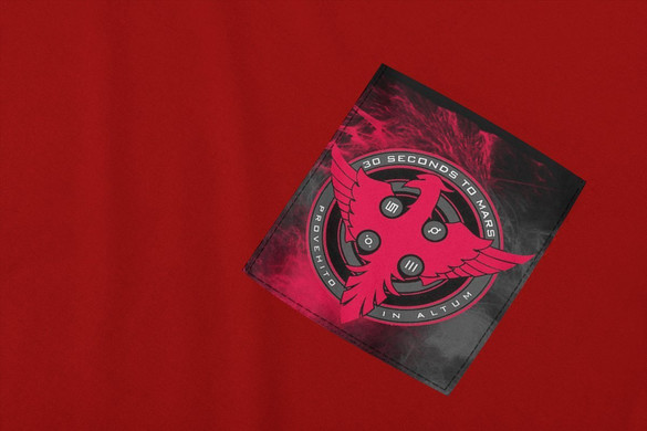 Koszulka z kieszonką 30 Seconds to Mars