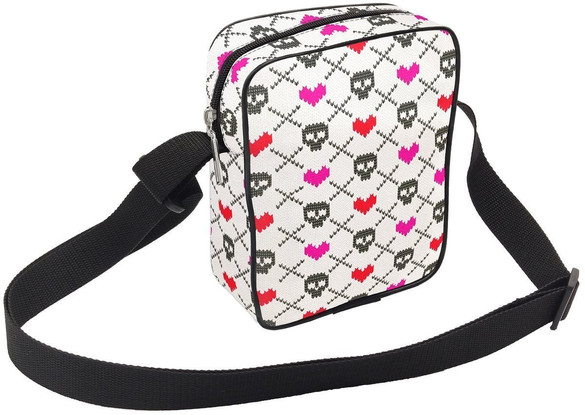 Torba Listonoszka CZASZKI SERCA Dodaj Napis!