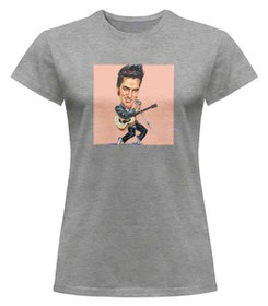 Bluzka damska z naszywką Elvis Presley 02