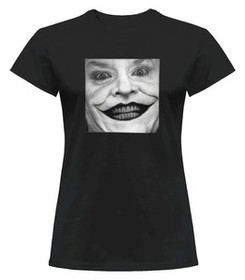 Bluzka damska z naszywką Joker Jack Nicholson 01