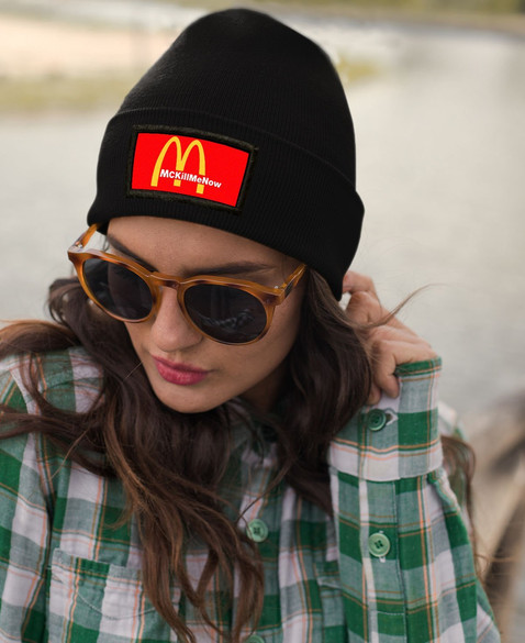Czapka zimowa z naszywką McKillMeNow