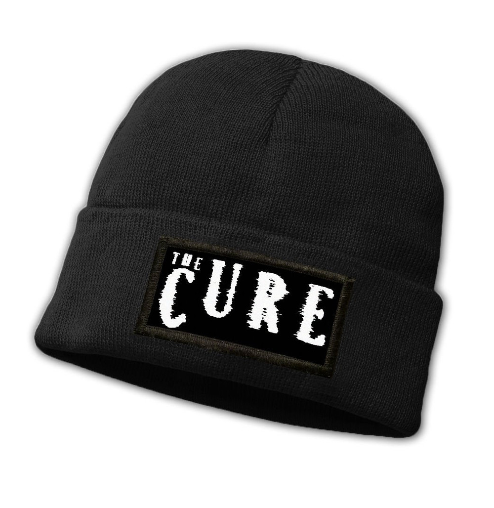 Czapka zimowa z naszywką THE CURE