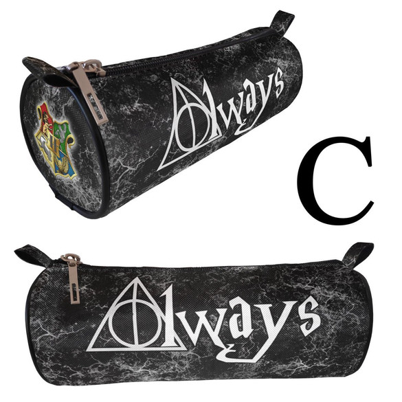 HARRY POTTER Piórnik szkolny tuba WZORY