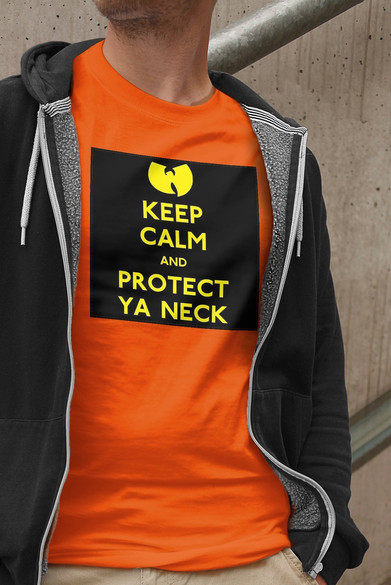 Koszulka z naszywką Wu-Tang Clan Keep Calm