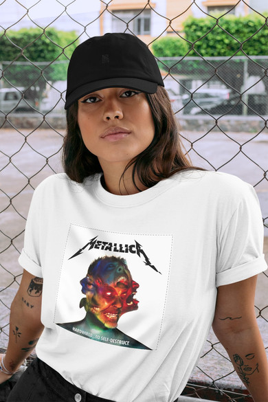 Koszulka z naszywką Metallica Hardwired..