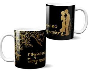 Kubek na Walentynki DODAJ NAPIS!