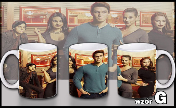 KUBEK RIVERDALE SERPENTS WZORY PREZENT