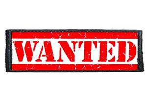 Naszywka WANTED