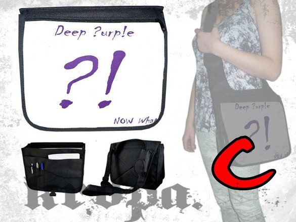 Torba szkolna na ramię DEEP PURPLE