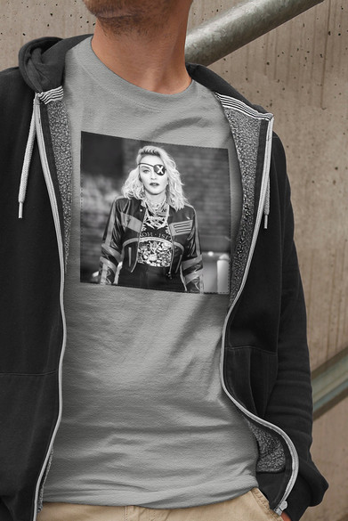 Koszulka z naszywką MADONNA Like a..