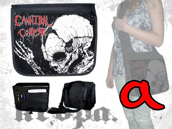 Torba szkolna na ramię CANNIBAL CORPSE