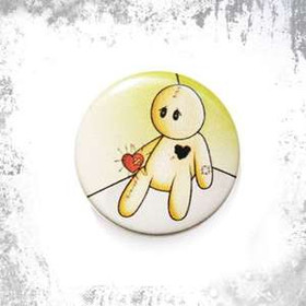 Przypinka  LUDEK BEZ SERCA