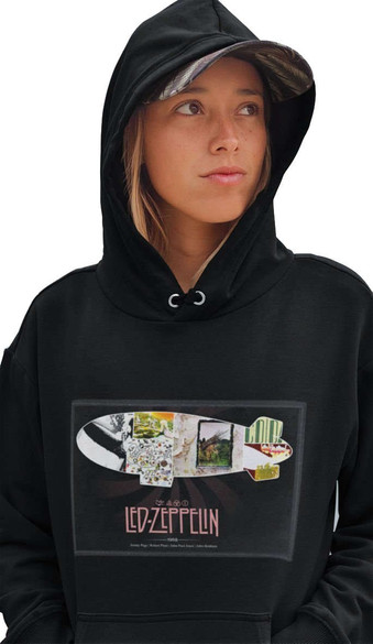 Bluza z naszywką LED ZEPPELIN