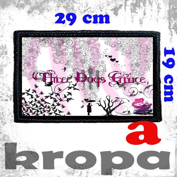 Naszywka duża na ubranie THREE DAYS GRACE