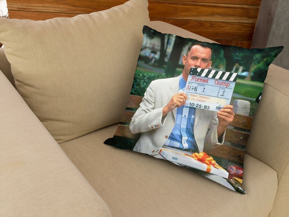 Poduszka Forrest G. first scene