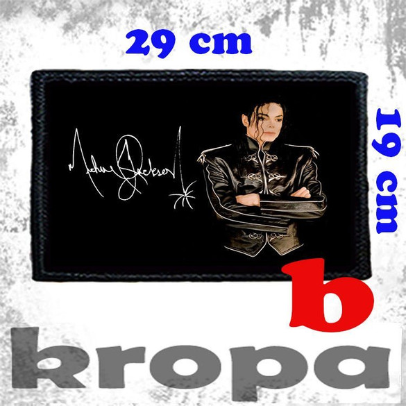 Naszywka duża na ubranie MICHAEL JACKSON